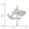 Sterling Silver Faith Hope & Charity Charm Jewerly 25mm x 20mm